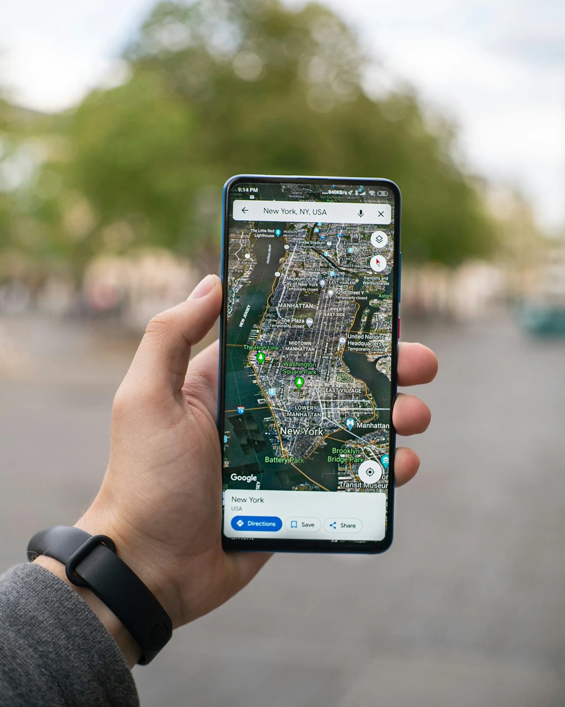 Google Maps prueba una función que muestra la entrada y salida de los edificios para facilitar la navegación