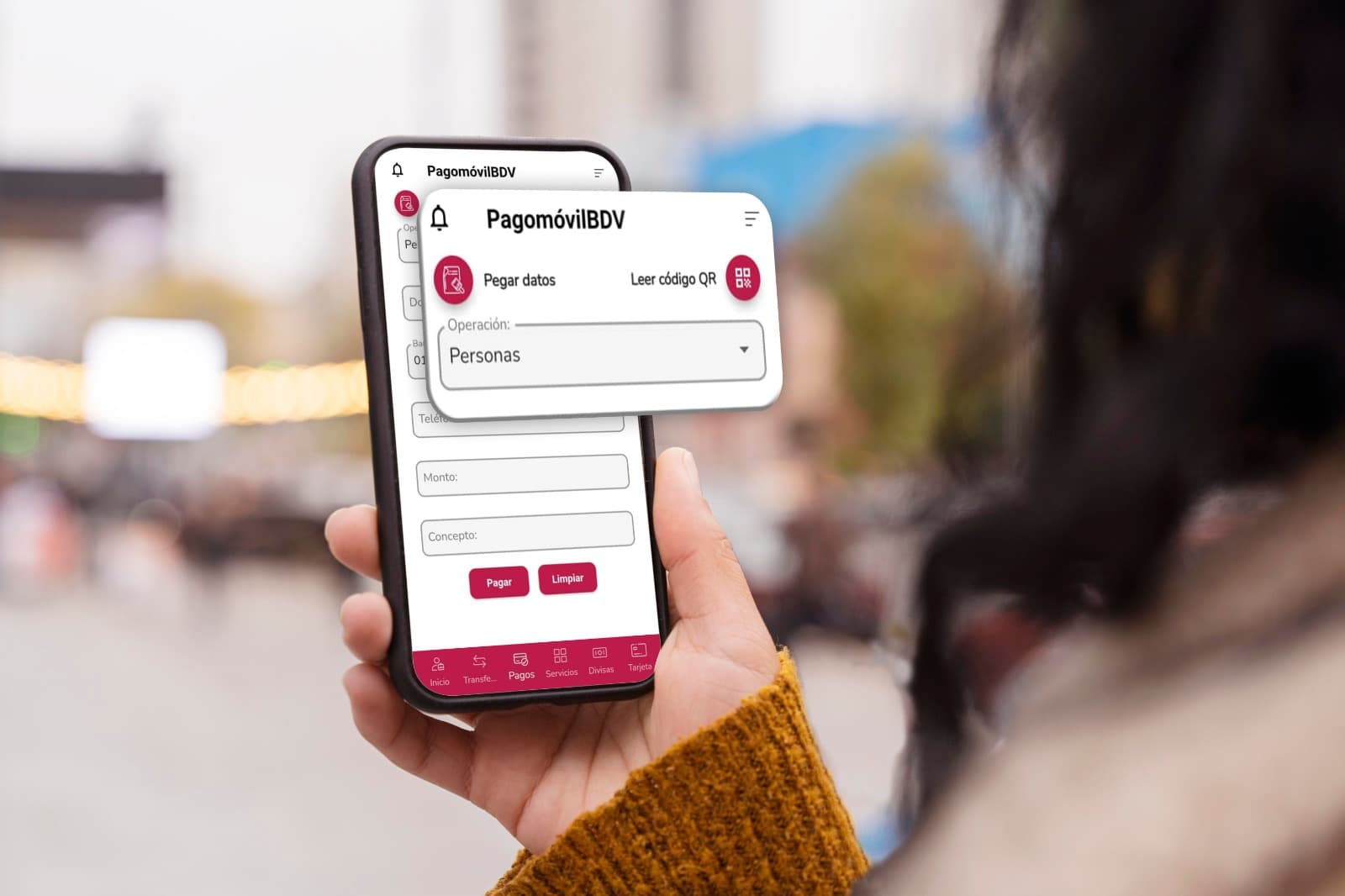 Nueva actualización del BDVApp permite hacer pago móvil de forma más rápida