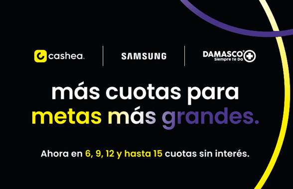 Samsung, Cashea y Damasco se unen para facilitar la adquisición de tecnología para los venezolanos
