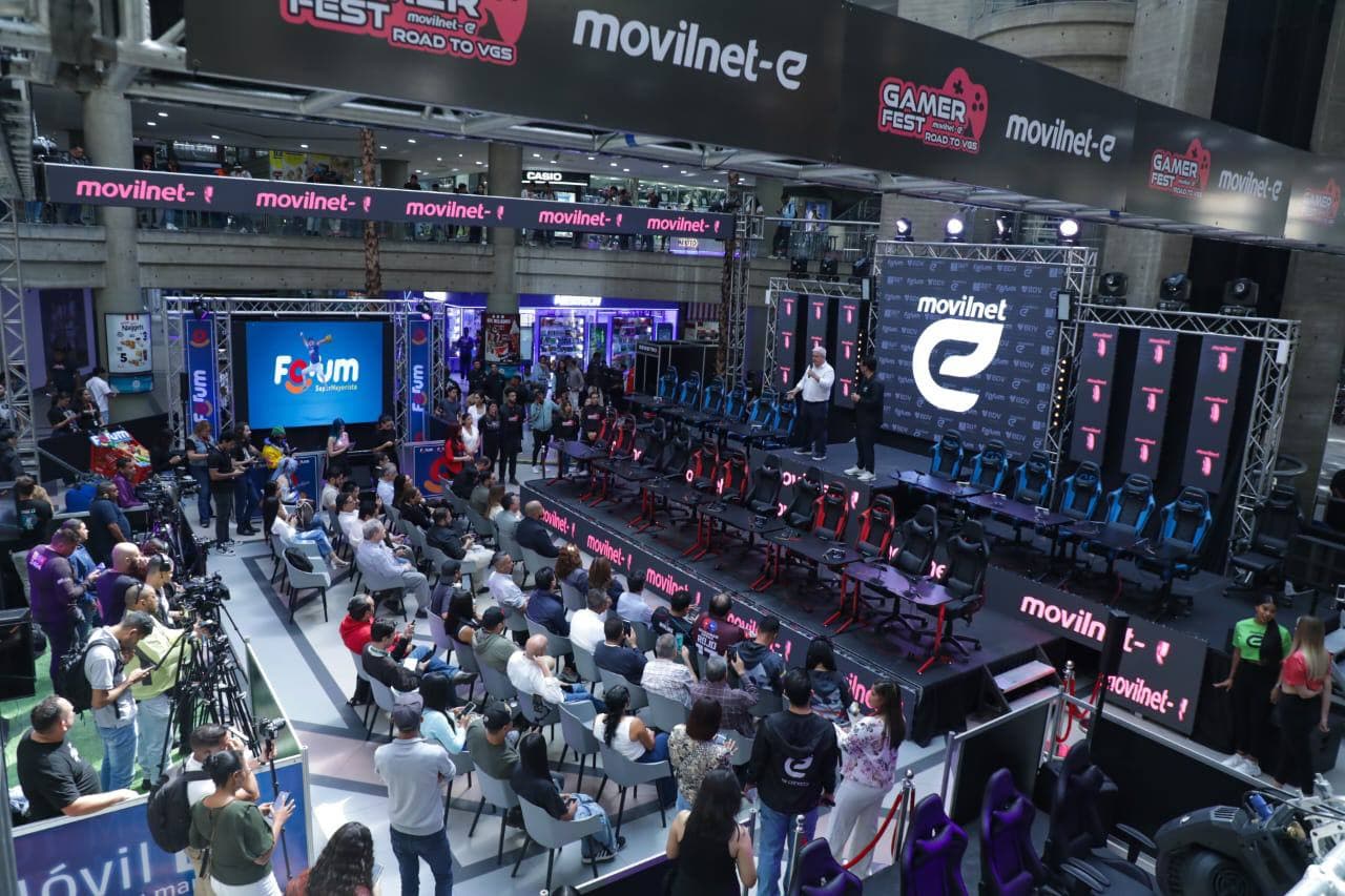 GAMER FEST de Movilnet toma el Centro Comercial El Recreo