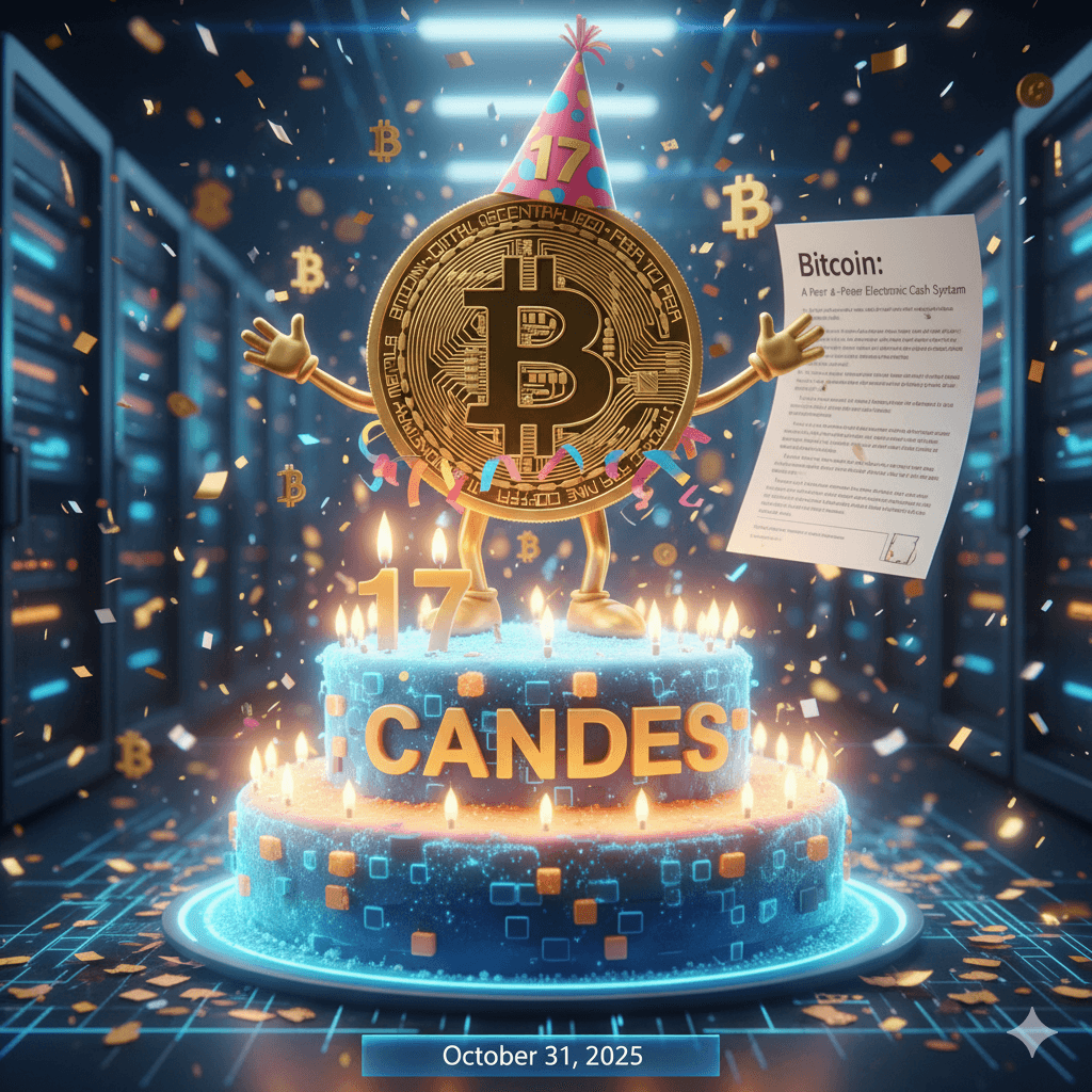 De un Misterio de Halloween a una Revolución Global: Se Cumplen 17 Años del Whitepaper de Bitcoin