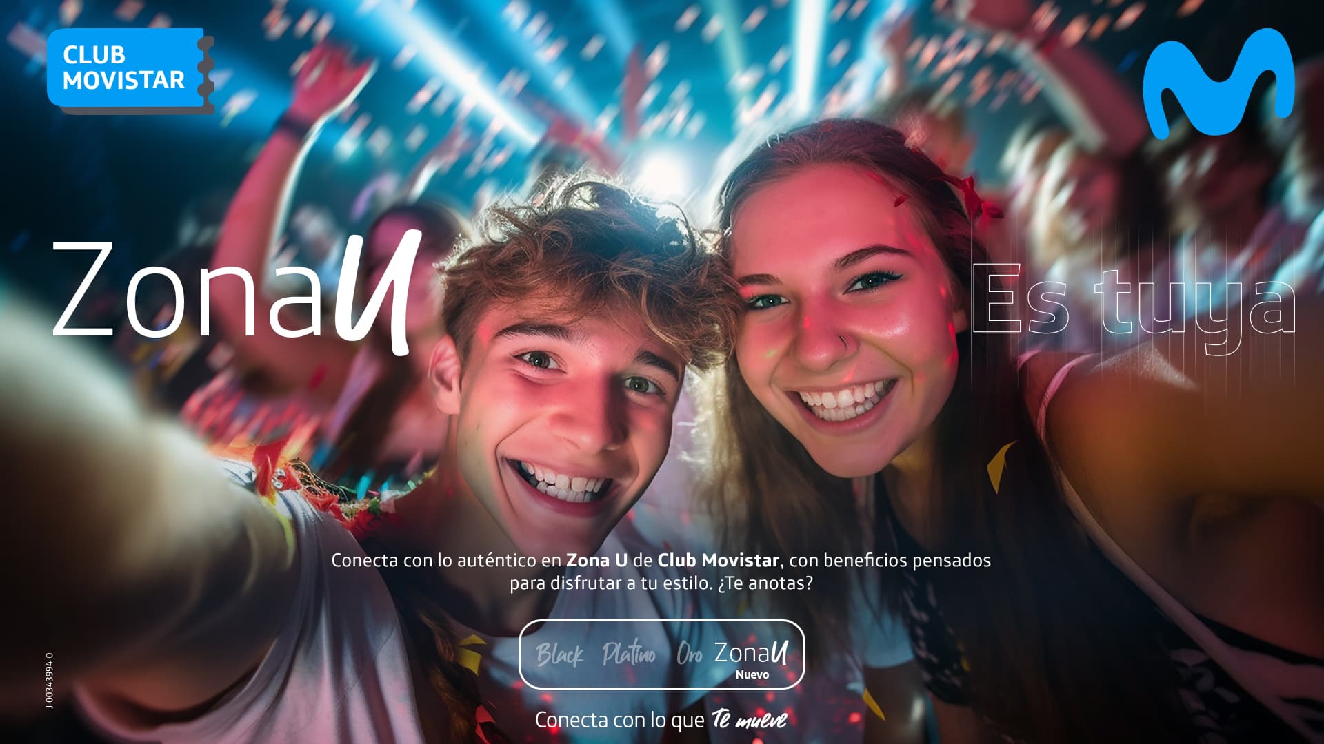 Club Movistar lanza la nueva categoría Zona U dirigida a jóvenes